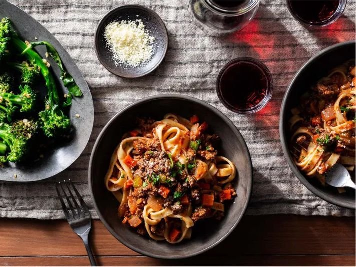Fettuccine Bolognese